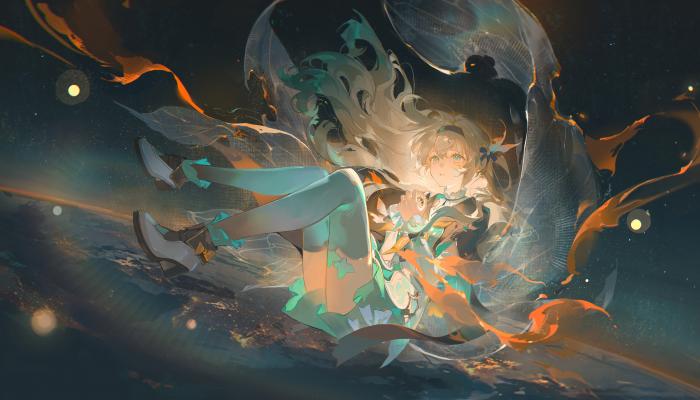 电脑壁纸 全身 长发 跌倒 萤火虫 本岛 星铁 动漫 游戏 女孩 头带 太空 星球 高跟鞋 4K壁纸 电脑桌面 高清壁纸 壁纸下载-觅知音博客