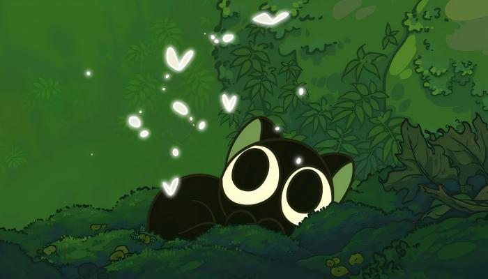 电脑壁纸 动漫 小黑猫 治愈 绿色森林 罗小黑 蝴蝶 电脑桌面 高清壁纸 壁纸下载-觅知音博客