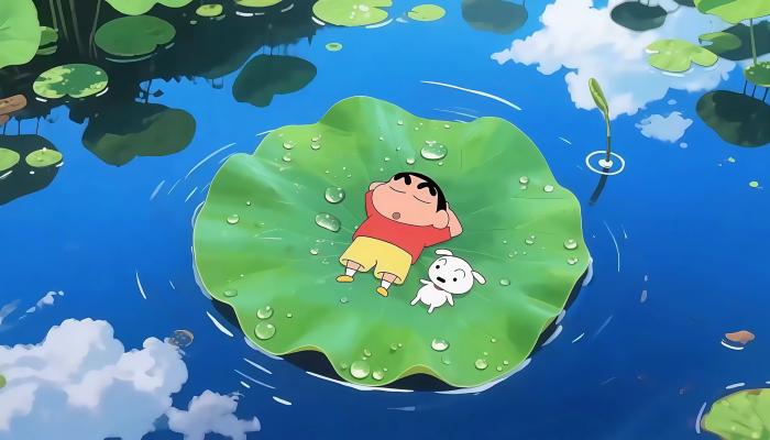 电脑壁纸 动漫角色 卡通场景 夏日休闲 夏日壁纸 治愈系 童年回忆 荷塘荷叶 蜡笔小新 电脑桌面 高清壁纸 壁纸下载-觅知音博客